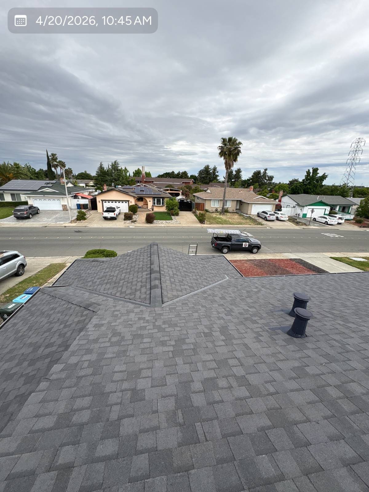 CertainTeed Landmark Pro Solaris in Max Def Moire Black — roof replacement, Antioch (photo 6)