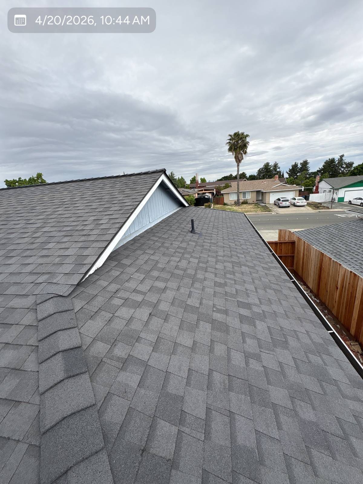 CertainTeed Landmark Pro Solaris in Max Def Moire Black — roof replacement, Antioch (photo 7)
