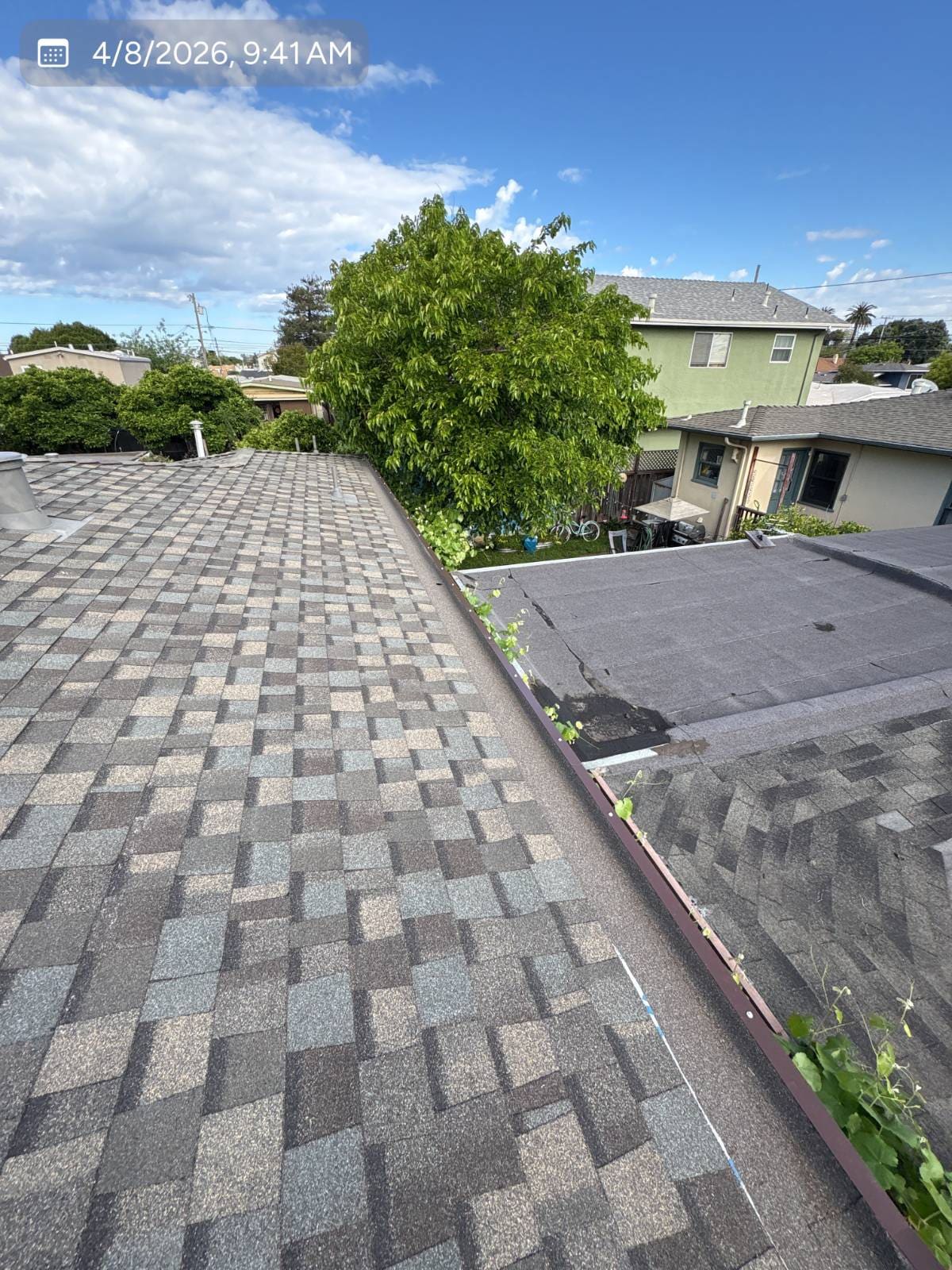 CertainTeed Landmark Pro Solaris in Max Def Weathered — roof replacement, Alameda (photo 2)