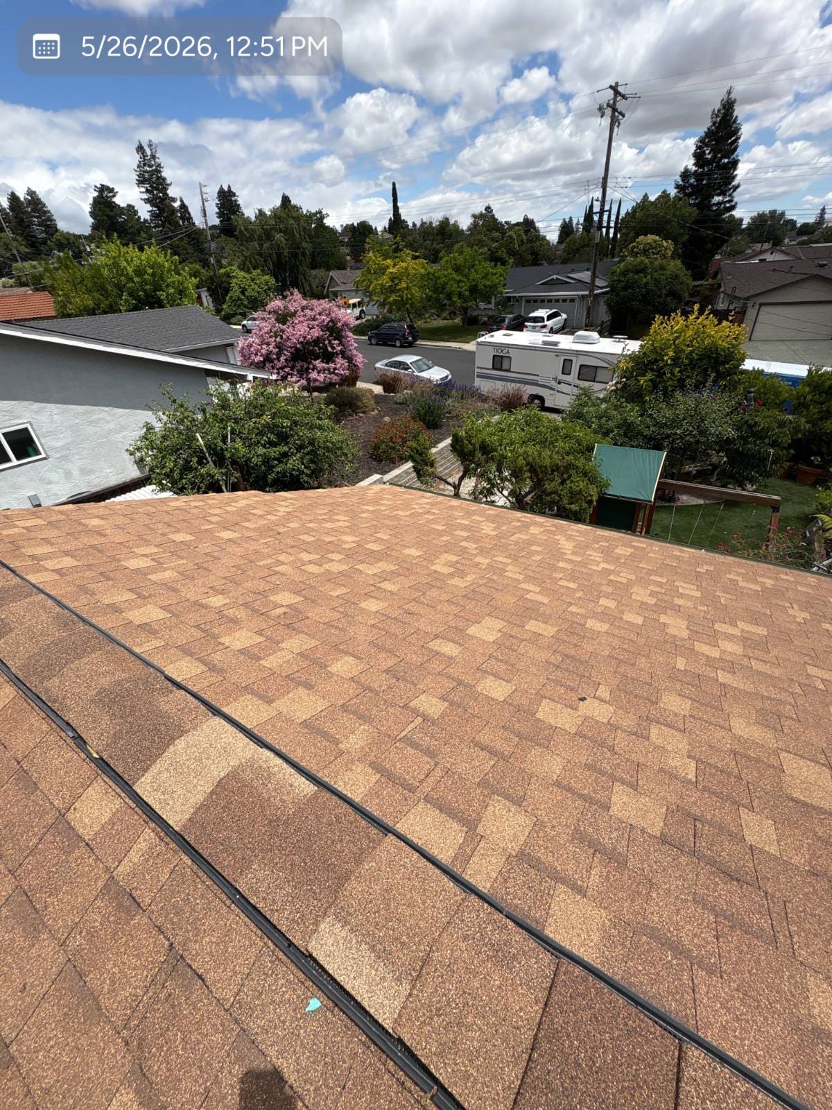 CertainTeed Landmark Solaris in Resawn Shake — roof replacement, Martinez (photo 4)