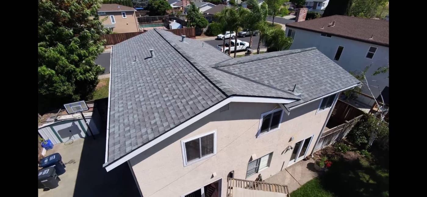 CertainTeed Landmark Solaris in Georgetown Gray — roof replacement, Livermore (photo 9)