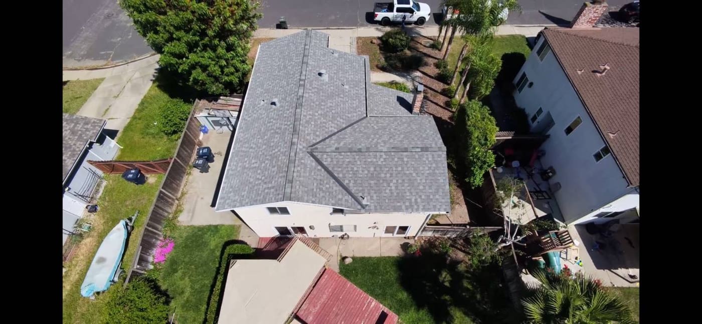CertainTeed Landmark Solaris in Georgetown Gray — roof replacement, Livermore (photo 6)