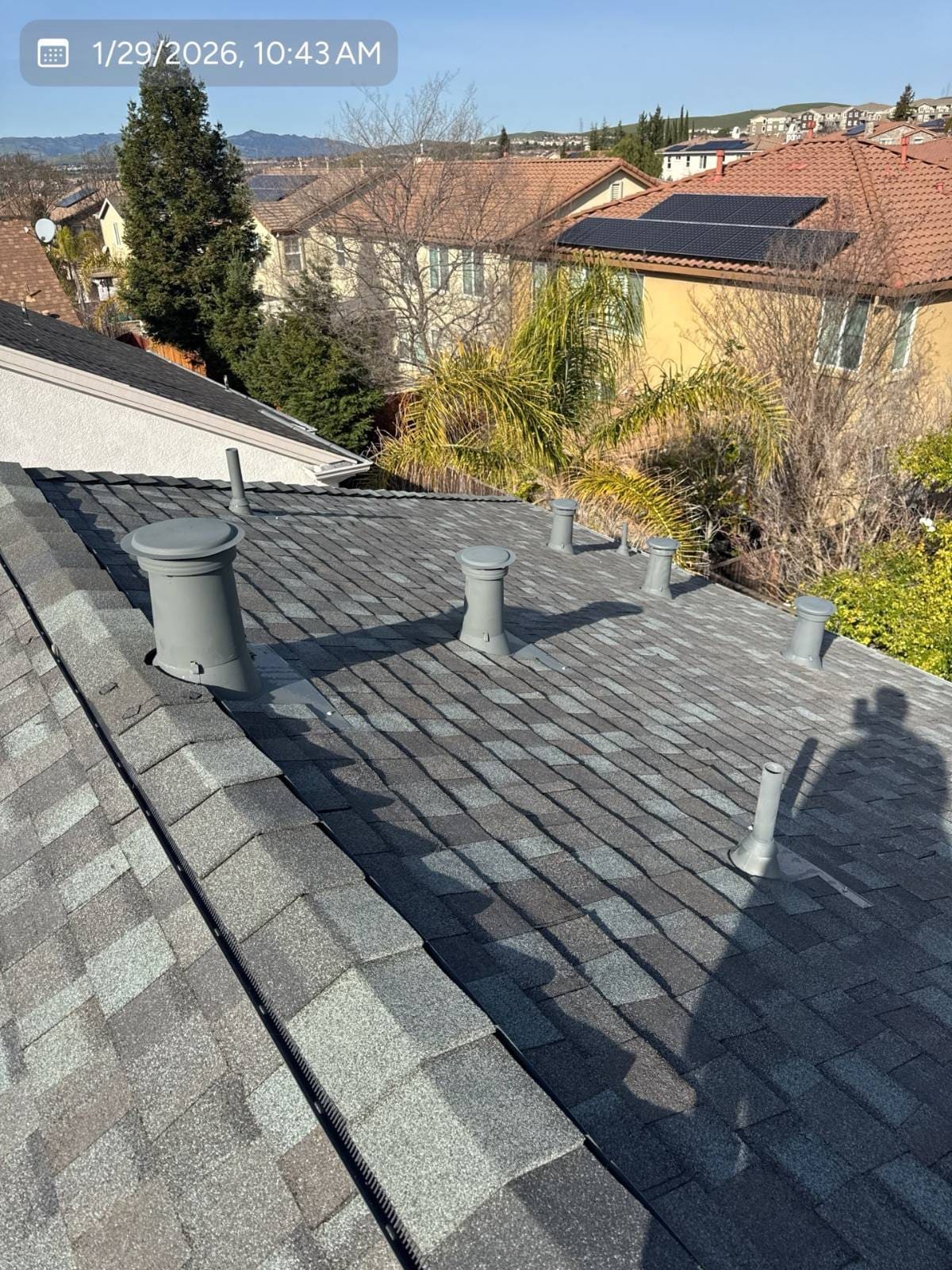 CertainTeed Landmark Pro Solaris in Max Def Georgetown Gray — roof replacement, San Ramon (photo 3)