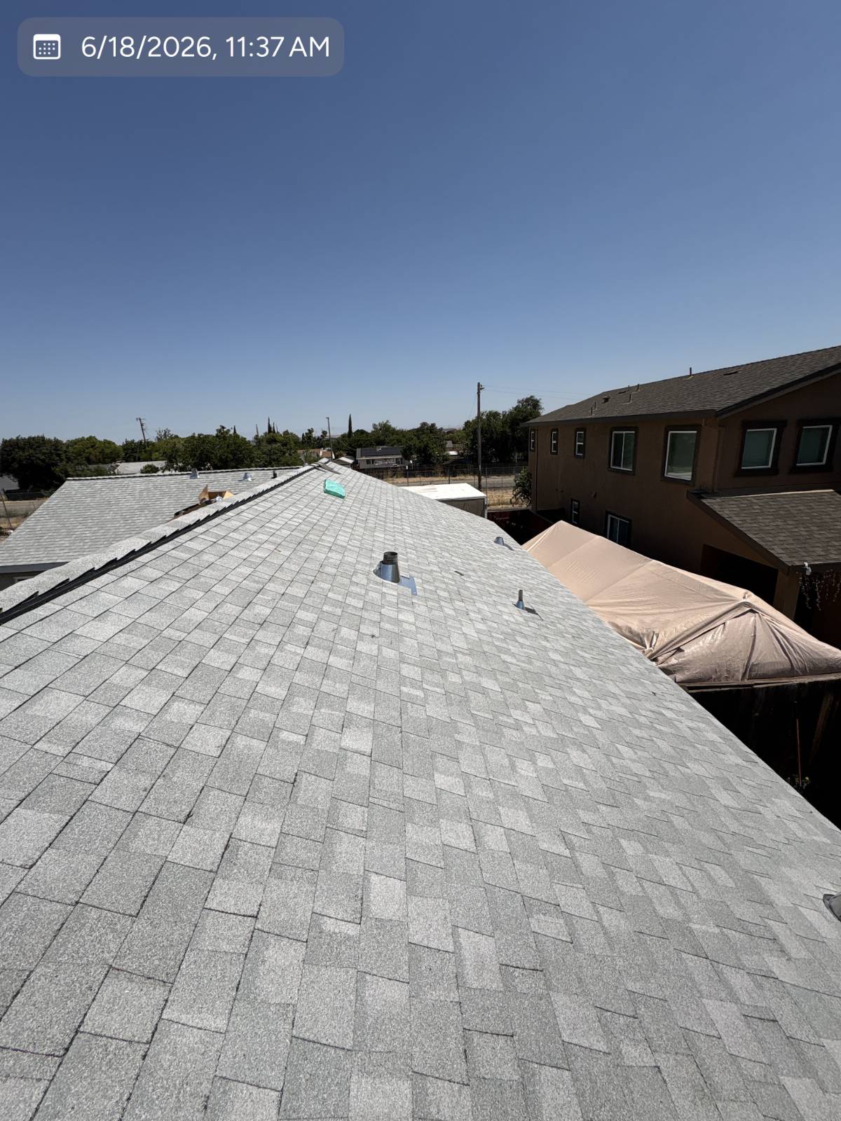 CertainTeed Landmark Solaris in Silver Birch — roof replacement, Pittsburg