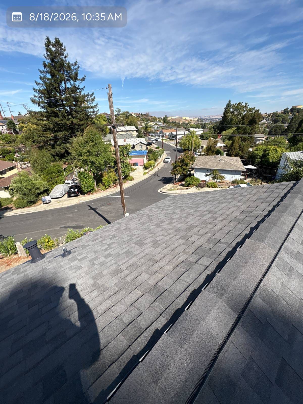CertainTeed Landmark Pro Solaris in Max Def Moire Black — roof replacement, Martinez (photo 3)