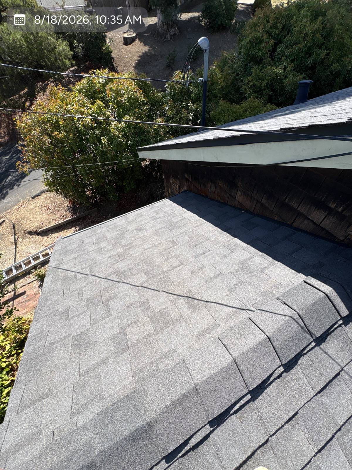 CertainTeed Landmark Pro Solaris in Max Def Moire Black — roof replacement, Martinez (photo 2)