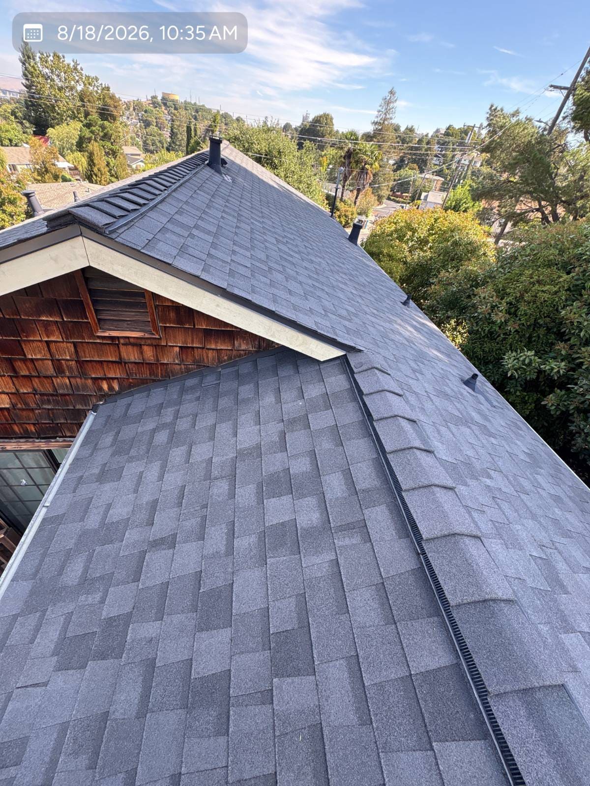 CertainTeed Landmark Pro Solaris in Max Def Moire Black — roof replacement, Martinez (photo 6)
