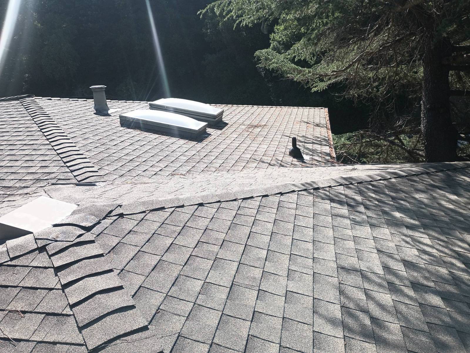 CertainTeed Landmark Pro Solaris in Max Def Resawn Shake — roof replacement, El Sobrante