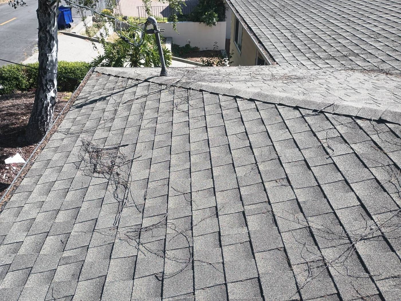 CertainTeed Landmark Pro Solaris in Max Def Resawn Shake — roof replacement, El Sobrante (photo 6)