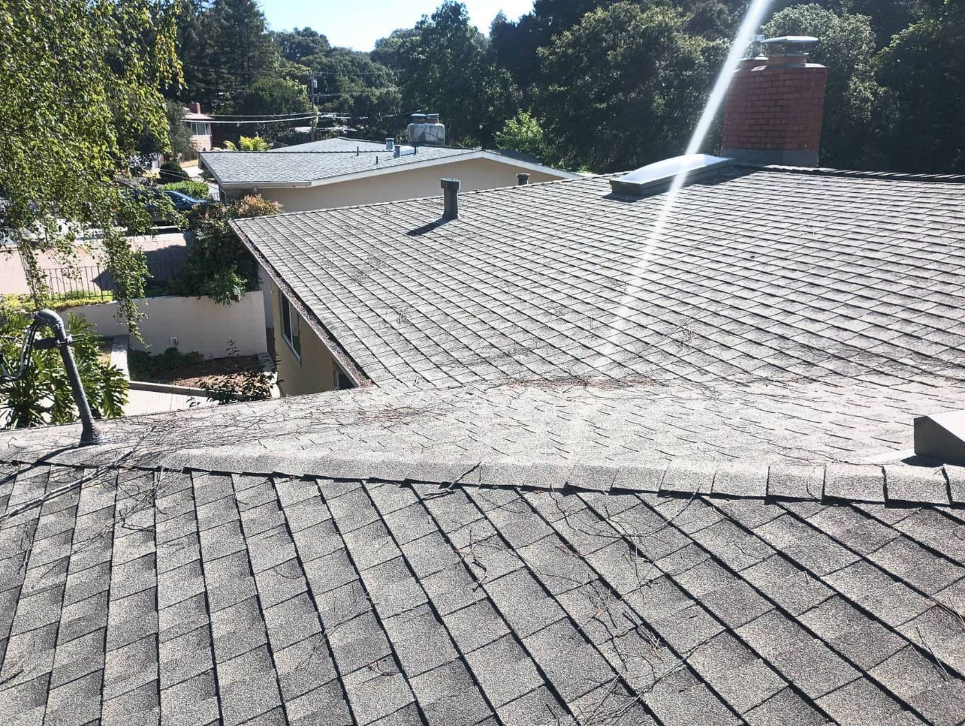 CertainTeed Landmark Pro Solaris in Max Def Resawn Shake — roof replacement, El Sobrante