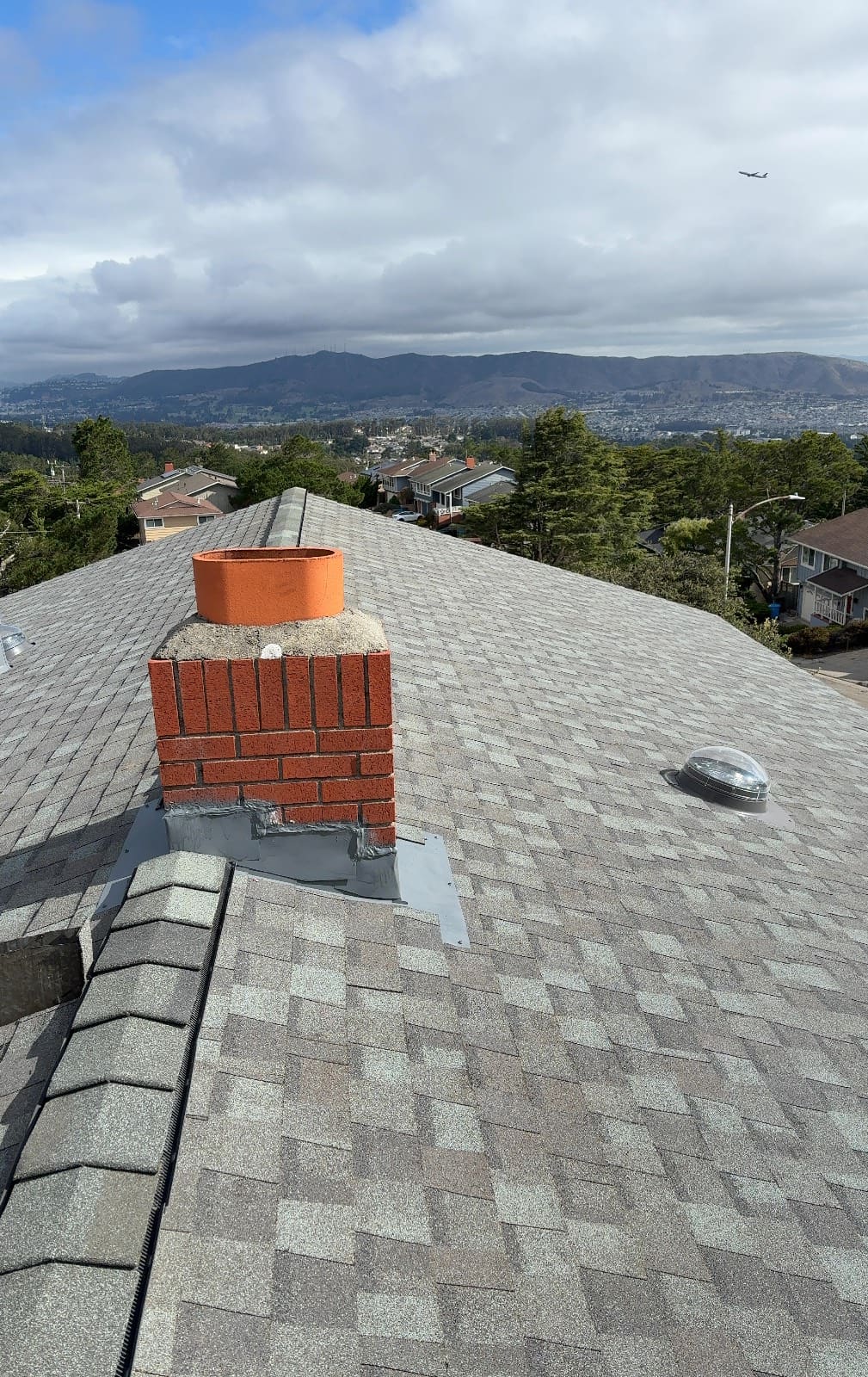 CertainTeed Landmark Solaris in Georgetown Gray — roof replacement, San Bruno