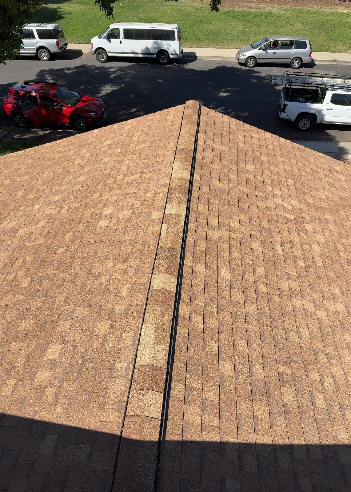 CertainTeed Landmark Solaris in Resawn Shake — roof replacement, Livermore (photo 3)