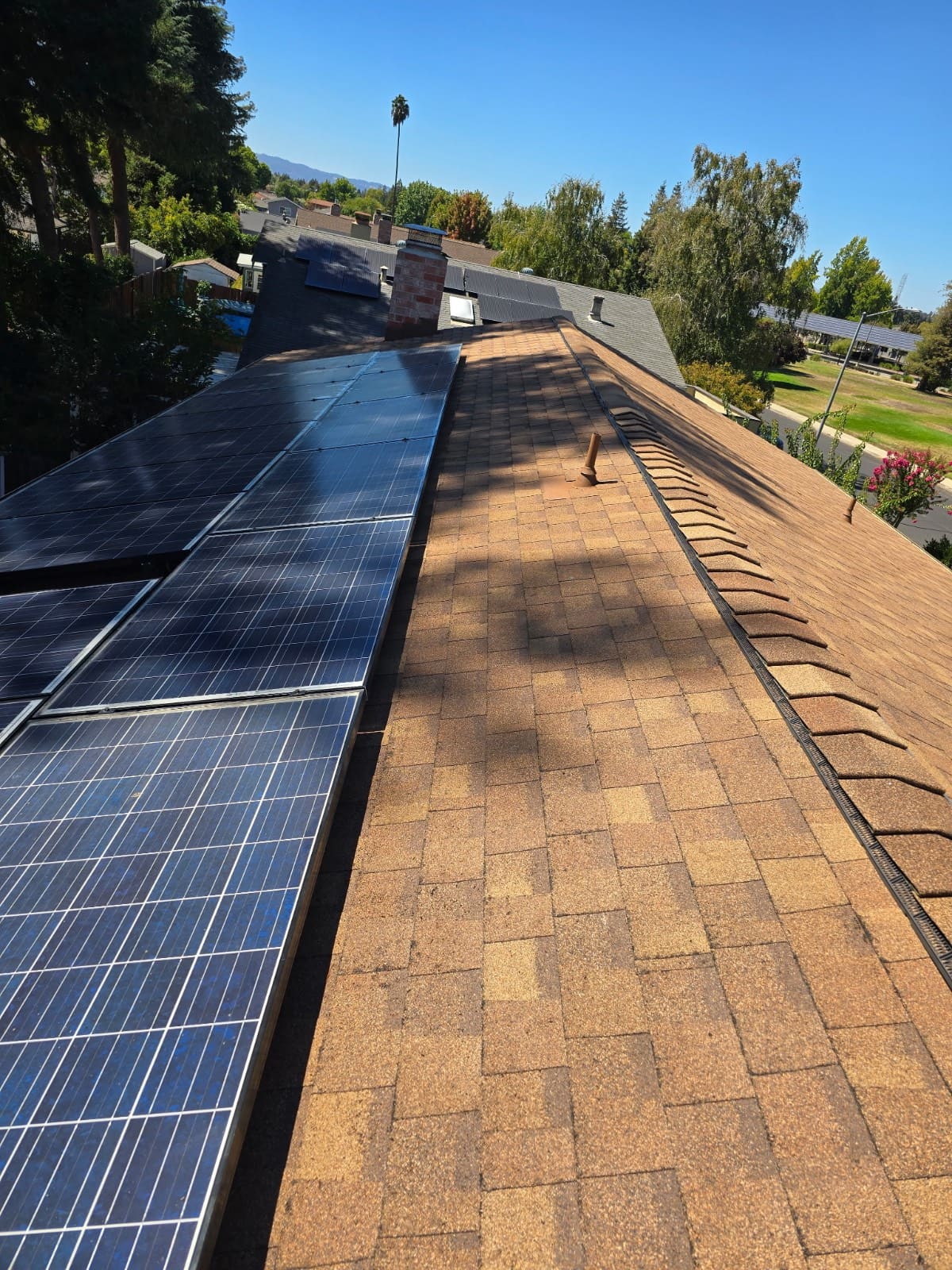 CertainTeed Landmark Solaris in Resawn Shake — roof replacement, Livermore (photo 6)
