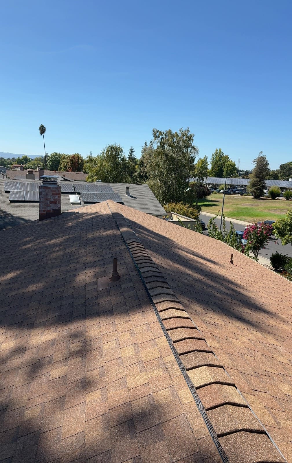 CertainTeed Landmark Solaris in Resawn Shake — roof replacement, Livermore (photo 6)