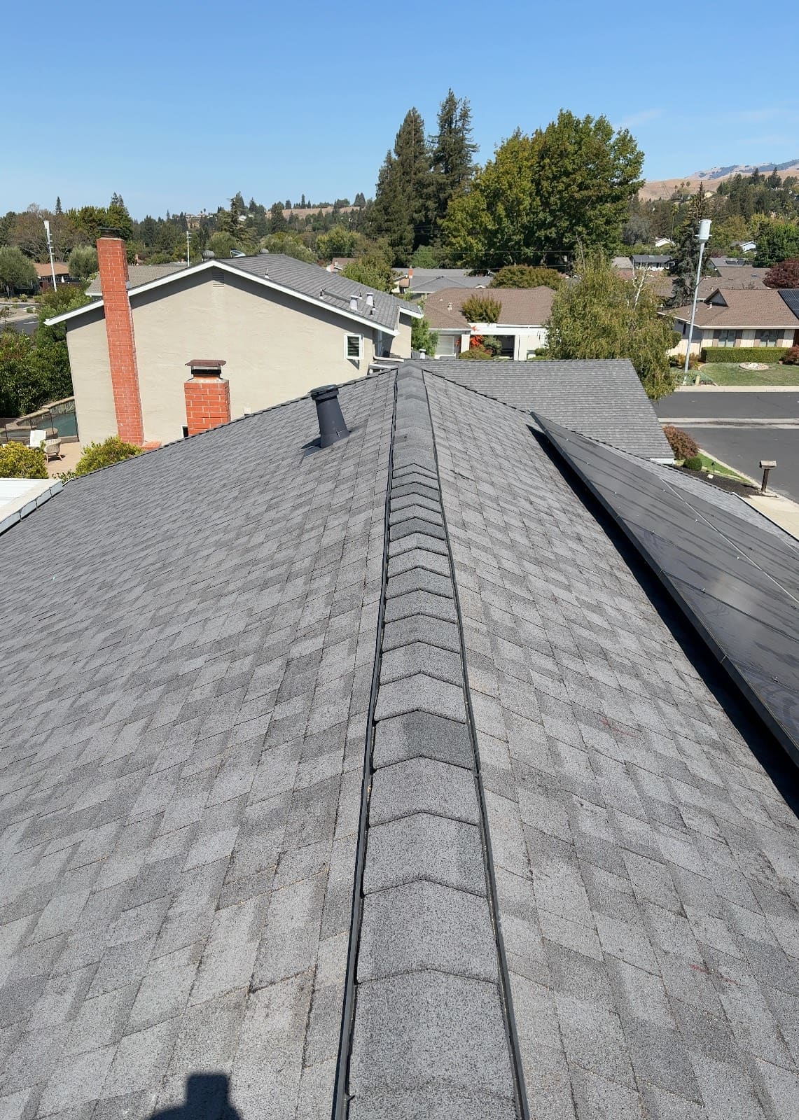 CertainTeed Landmark Pro Solaris in Max Def Moire Black — roof replacement, Danville (photo 12)