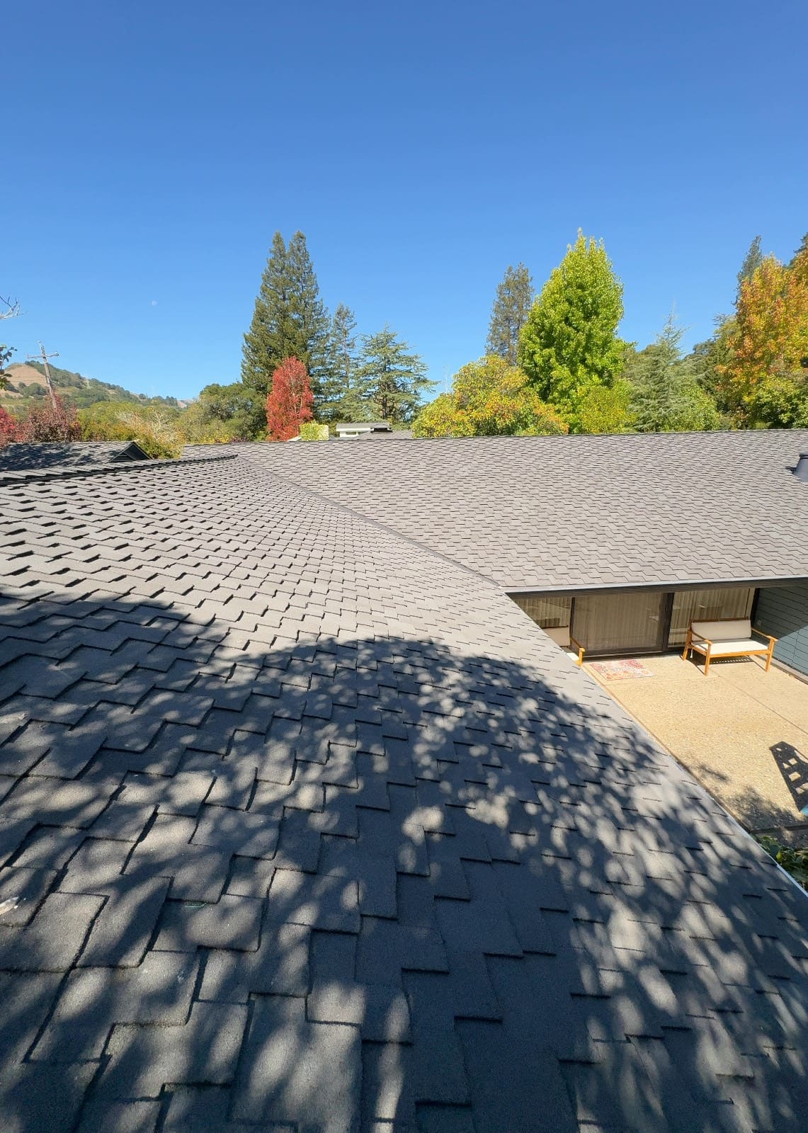 CertainTeed Presidential TL Solaris in Charcoal Black — roof replacement, Orinda (photo 9)