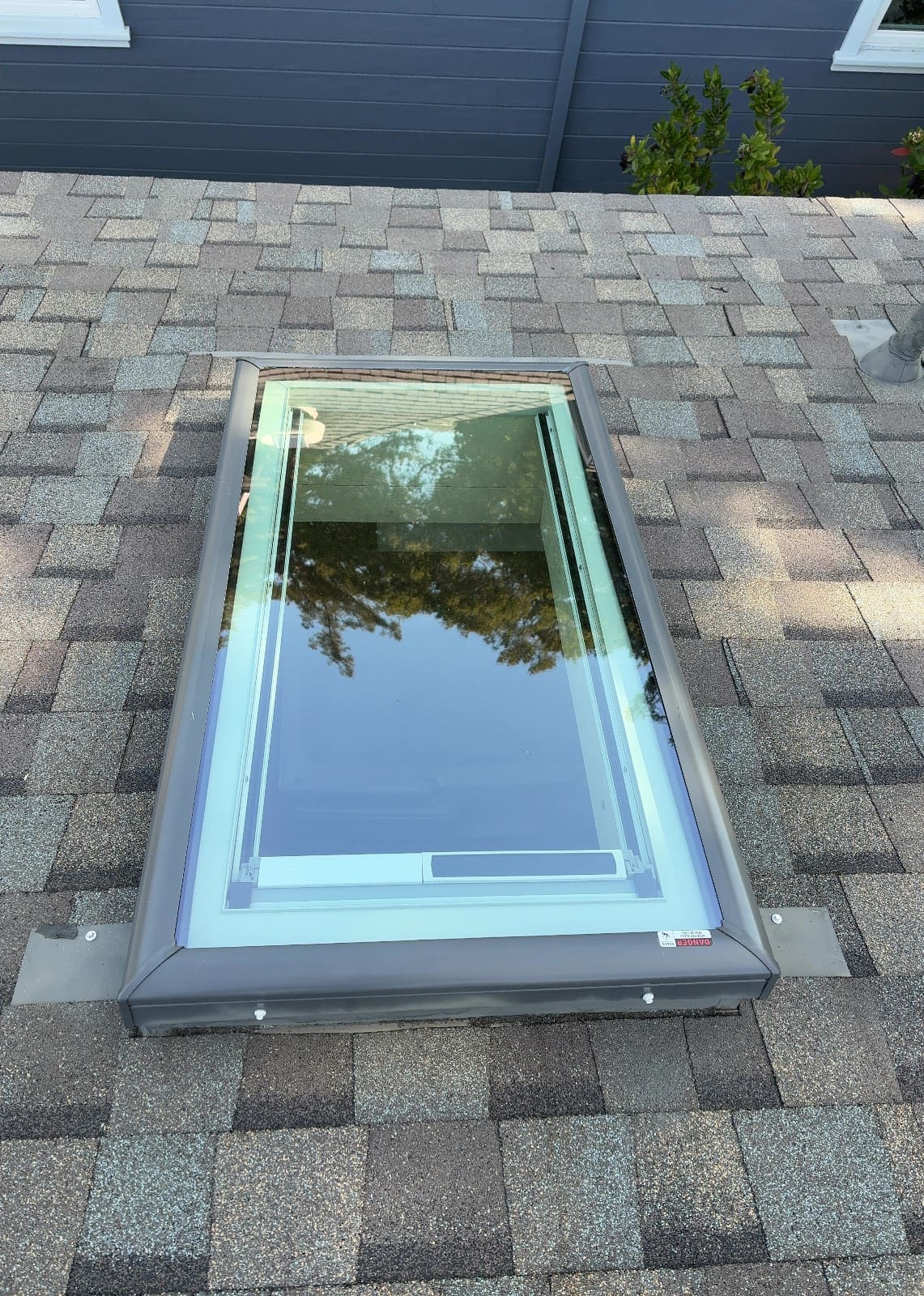 CertainTeed Landmark Pro Solaris in Max Def Weathered Wood — roof replacement & skylight installation, Belmont (photo 23)
