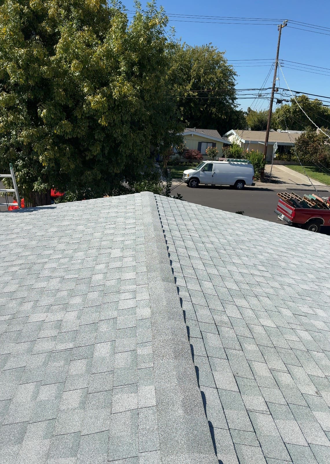 CertainTeed Landmark Solaris in Silver Birch — pitched & flat roof replacement, Concord (photo 2)