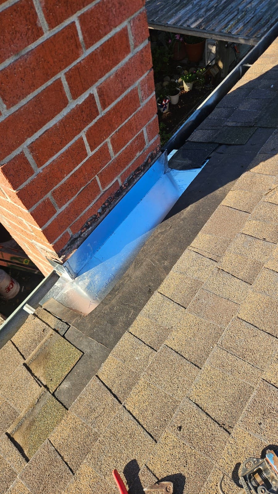flashing repair, Livermore