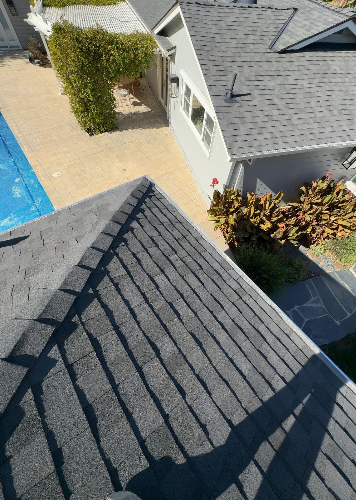 CertainTeed Landmark Pro Solaris in Max Def Moire Black — roof replacement, Alamo (photo 13)