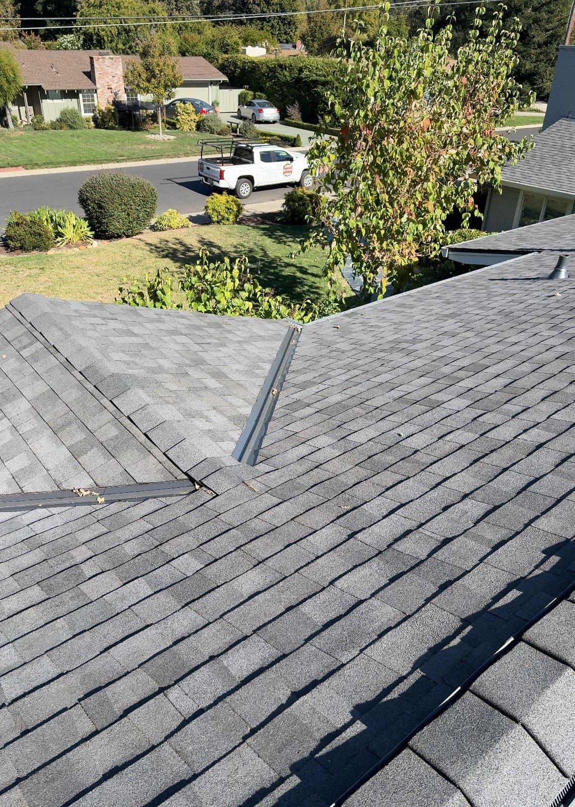 CertainTeed Landmark Pro Solaris in Max Def Moire Black — roof replacement, Alamo (photo 4)