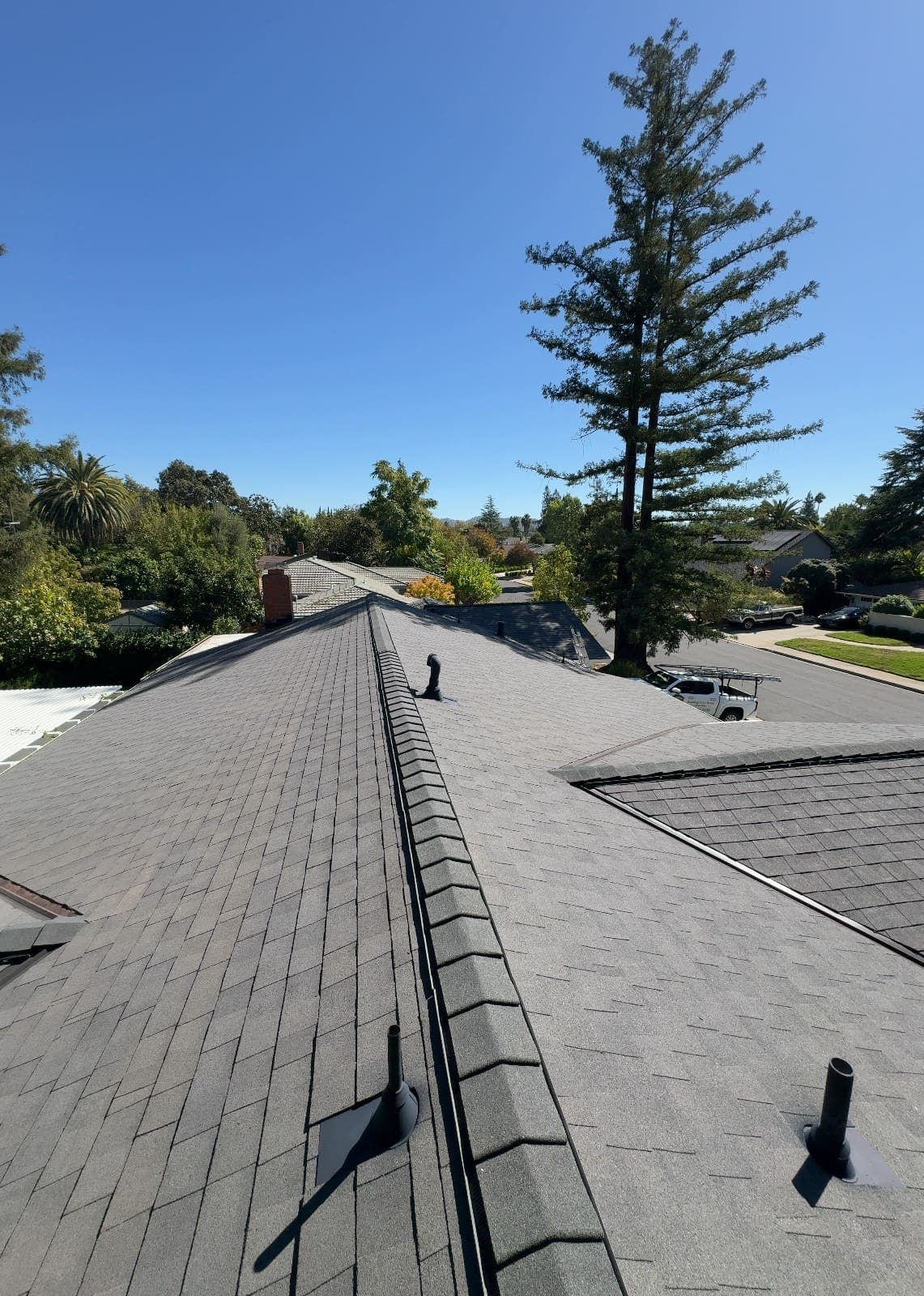 CertainTeed Landmark Solaris in Graphite Gray — roof replacement, Walnut Creek (photo 7)