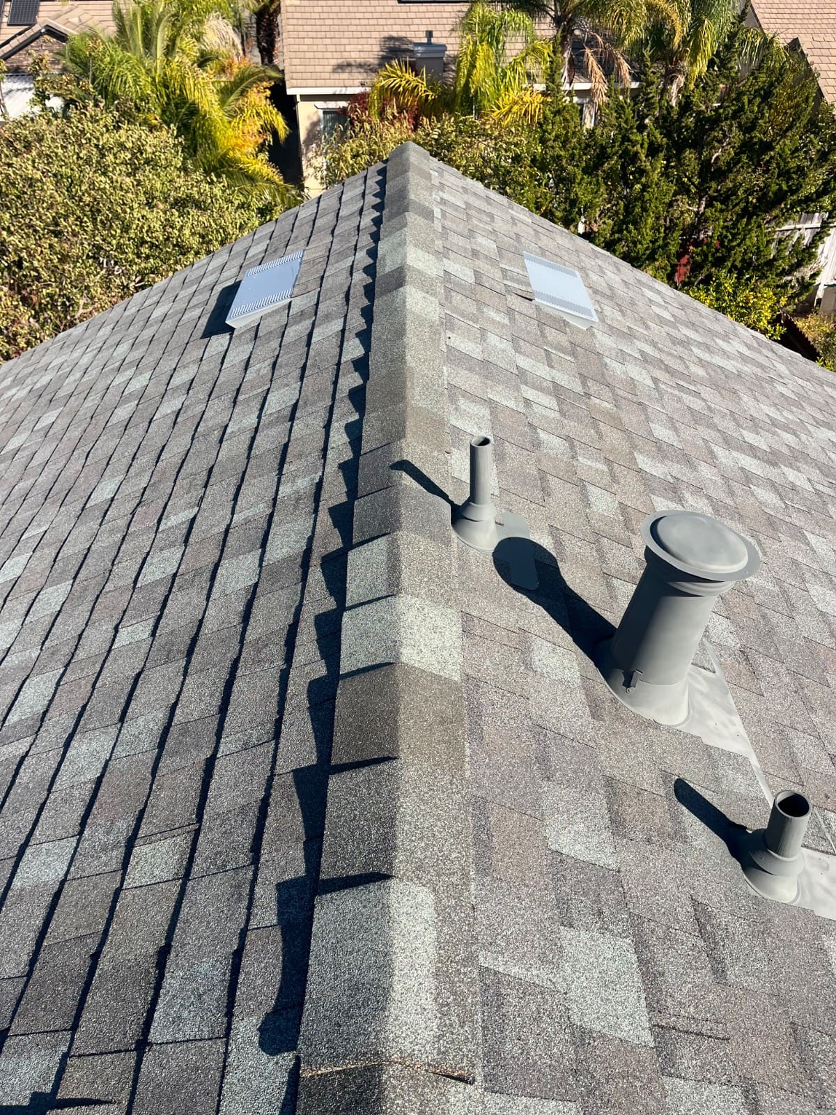 CertainTeed Landmark Solaris in Georgetown Gray — roof replacement, Suisun City
