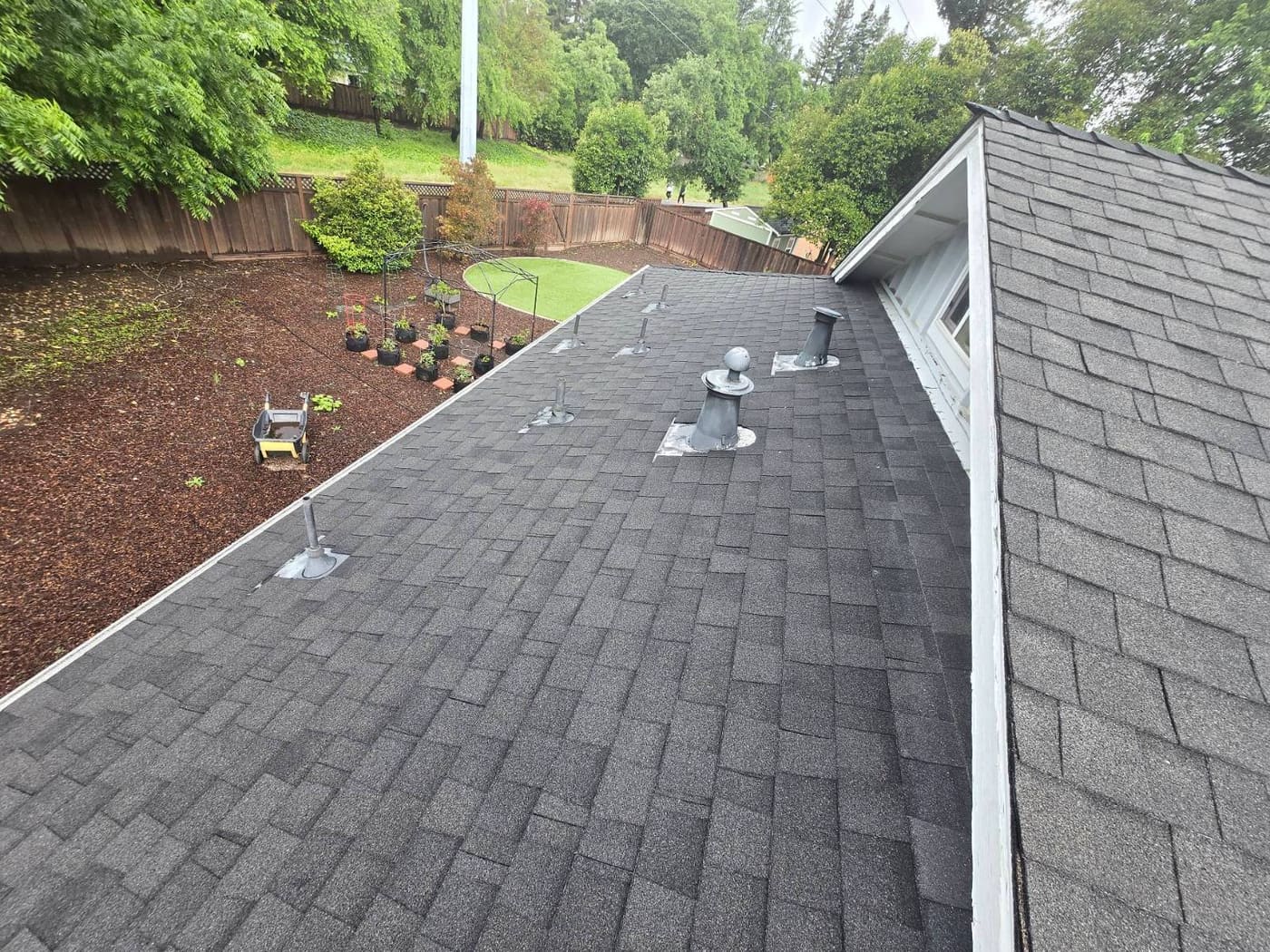 CertainTeed Landmark Pro Solaris in Max Def Moire Black — roof replacement, Danville (photo 6)