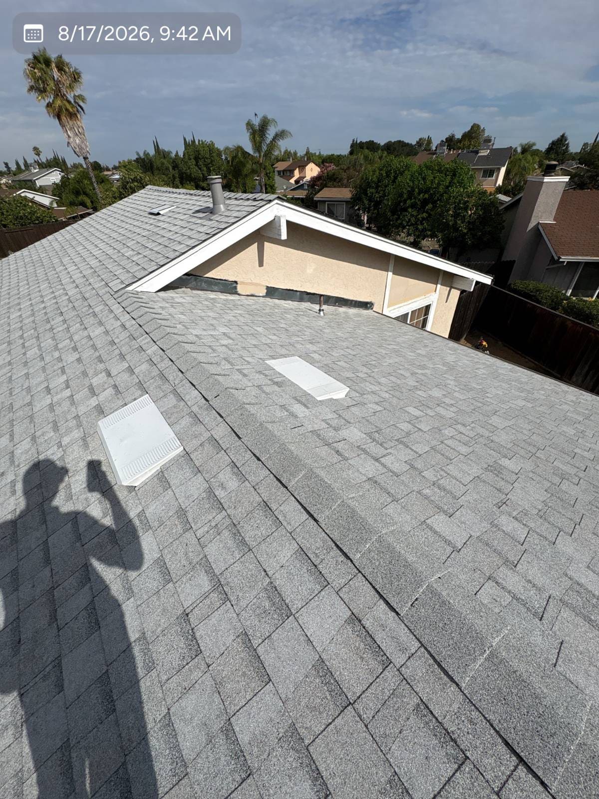 CertainTeed Landmark Solaris in Mist White — roof replacement, Oakley (photo 10)