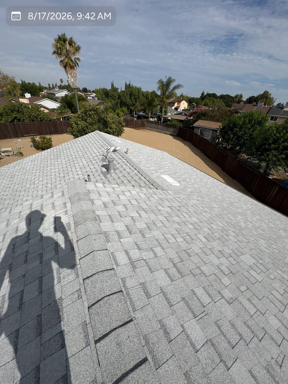 CertainTeed Landmark Solaris in Mist White — roof replacement, Oakley (photo 6)