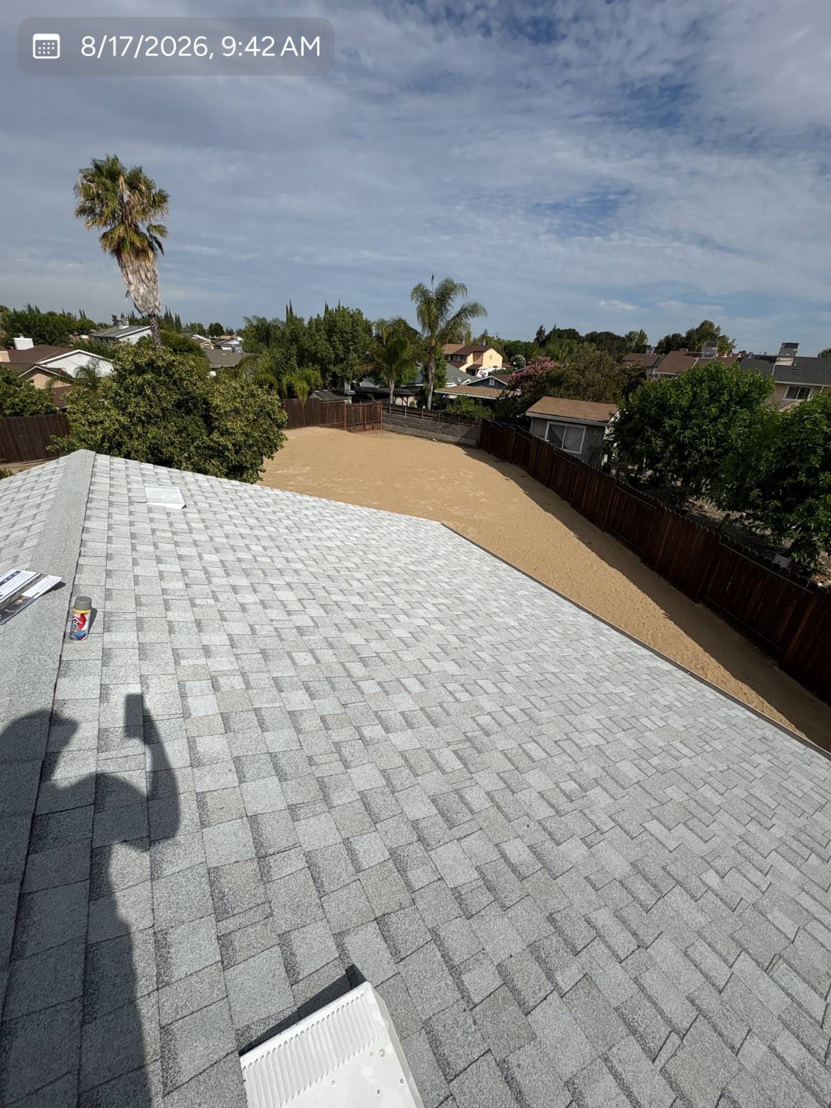 CertainTeed Landmark Solaris in Mist White — roof replacement, Oakley