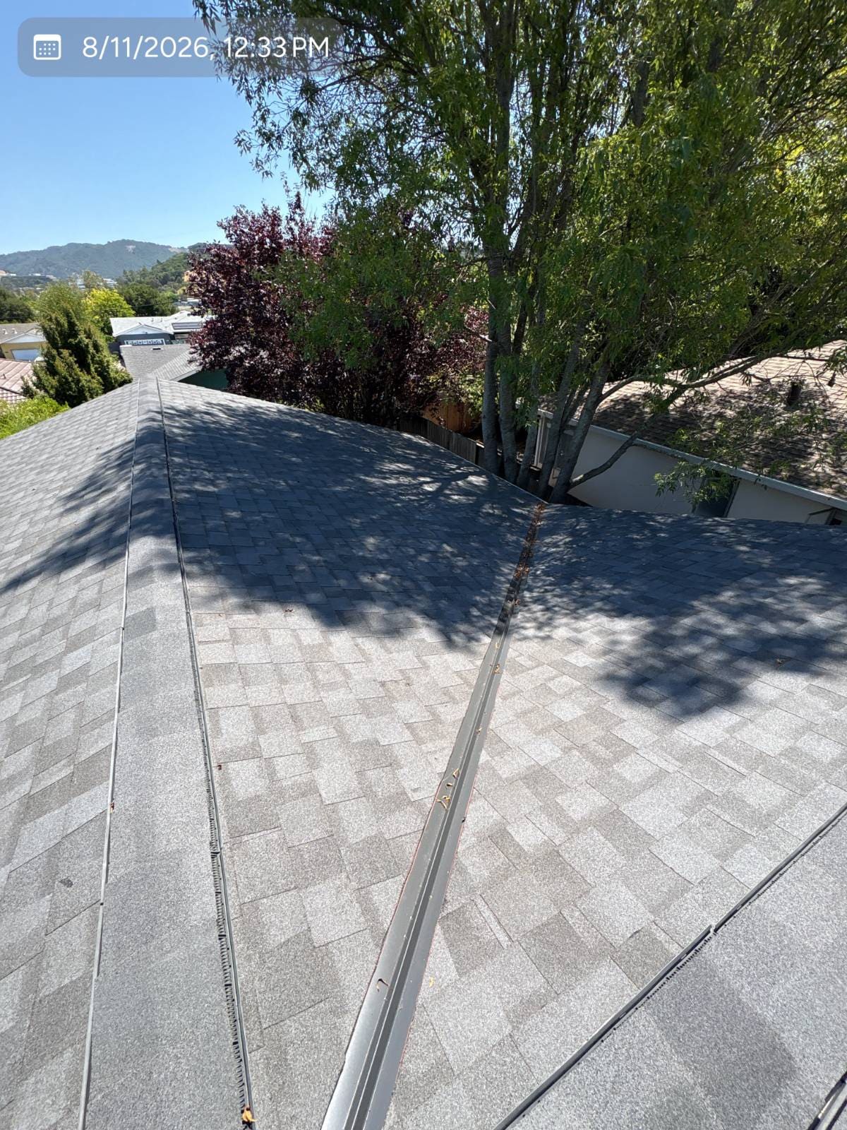 CertainTeed Landmark Solaris in Moire Black — roof replacement, San Rafael (photo 8)