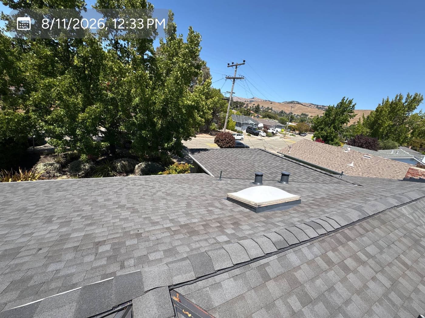 CertainTeed Landmark Solaris in Moire Black — roof replacement, San Rafael (photo 4)