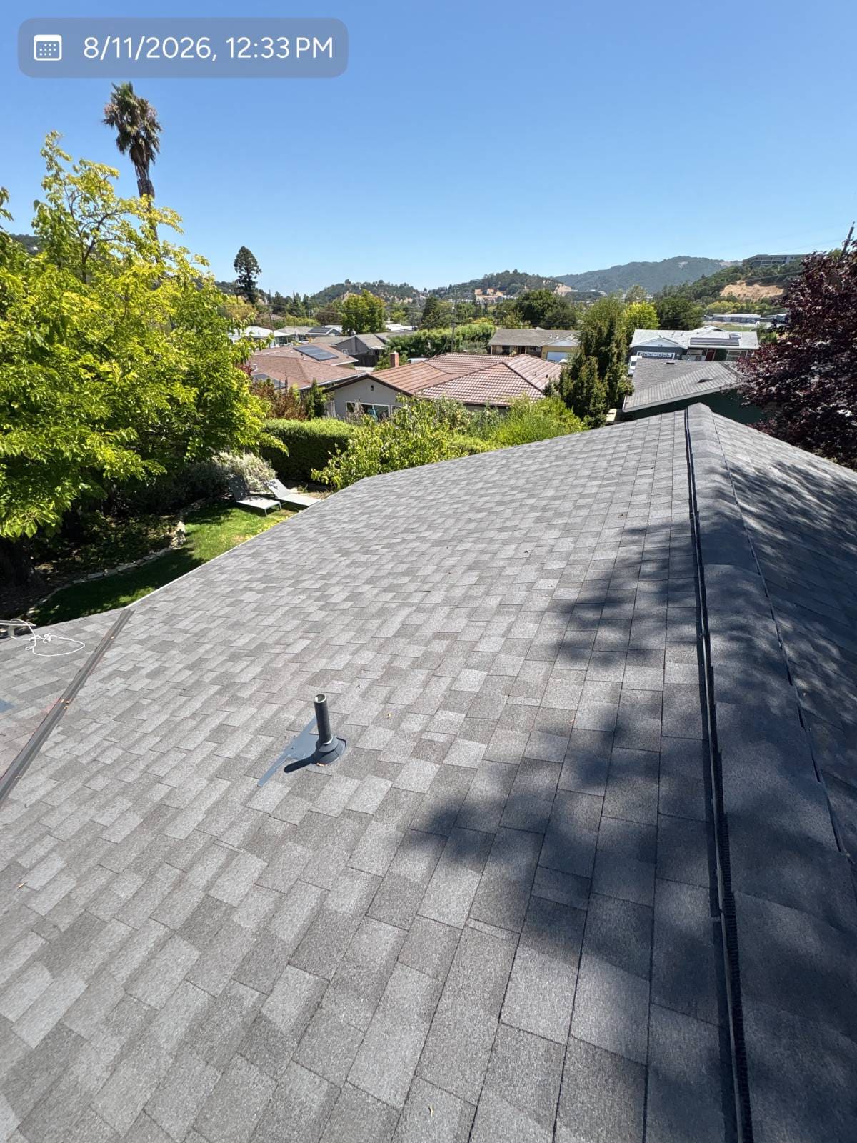 CertainTeed Landmark Solaris in Moire Black — roof replacement, San Rafael (photo 5)