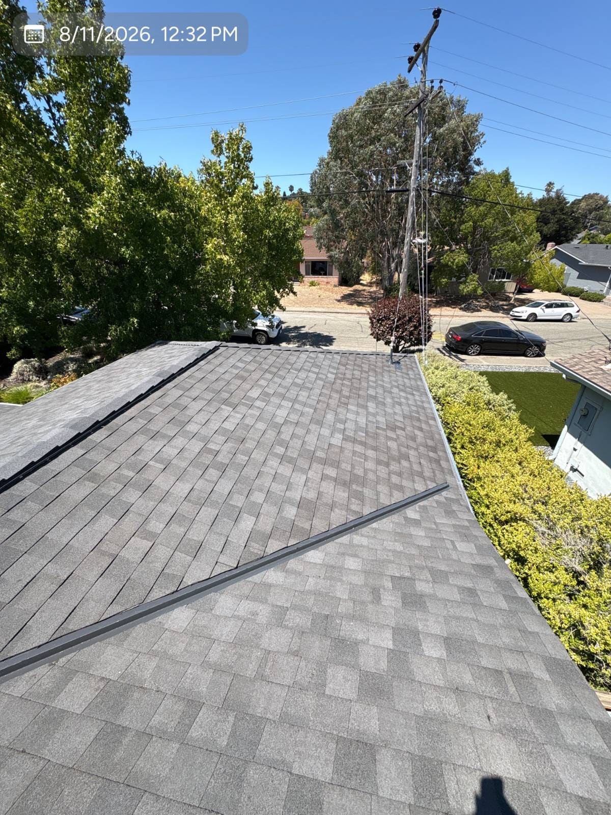 CertainTeed Landmark Solaris in Moire Black — roof replacement, San Rafael (photo 3)