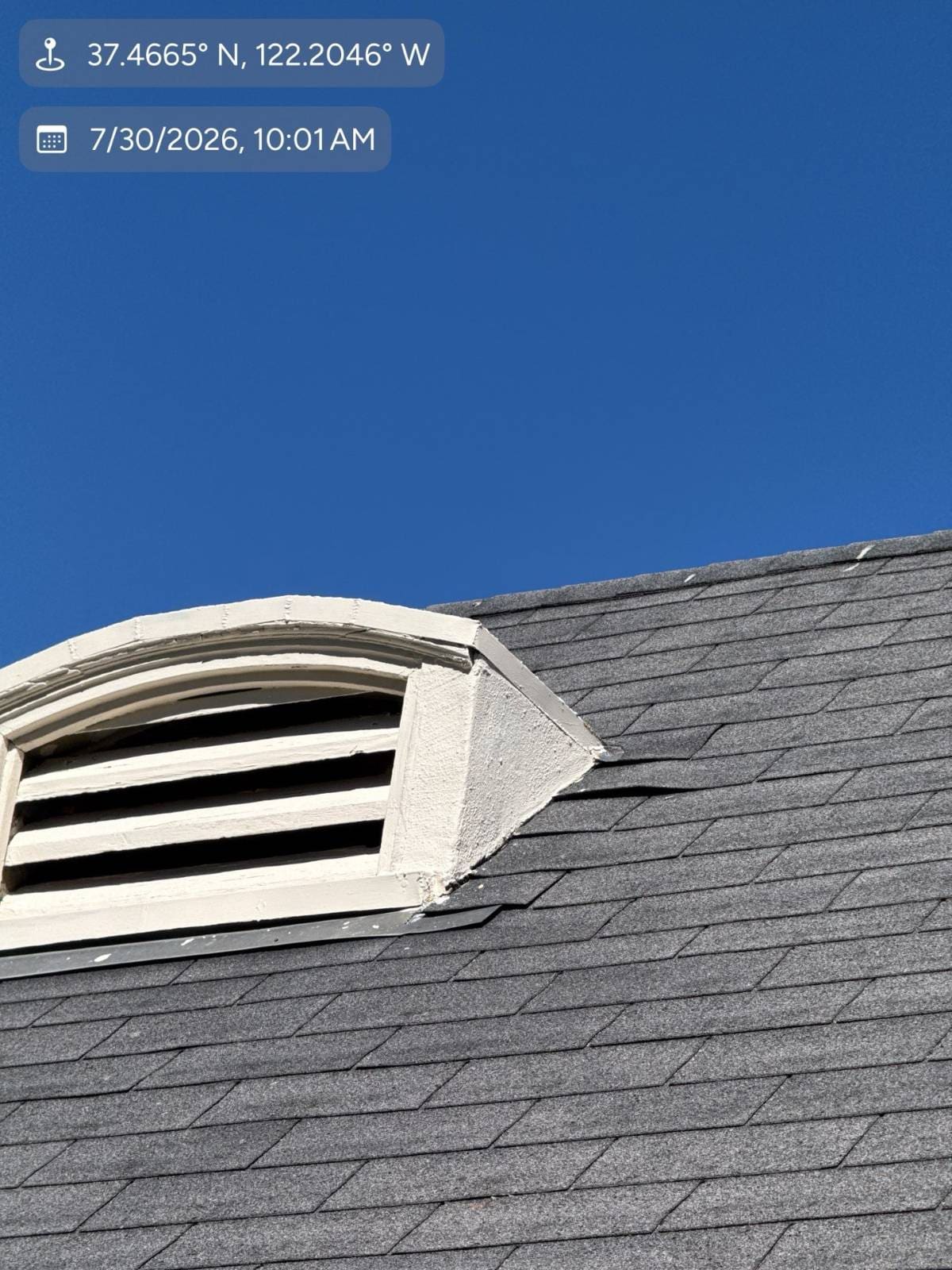 CertainTeed Landmark Solaris in Moire Black — roof replacement, Atherton (photo 5)